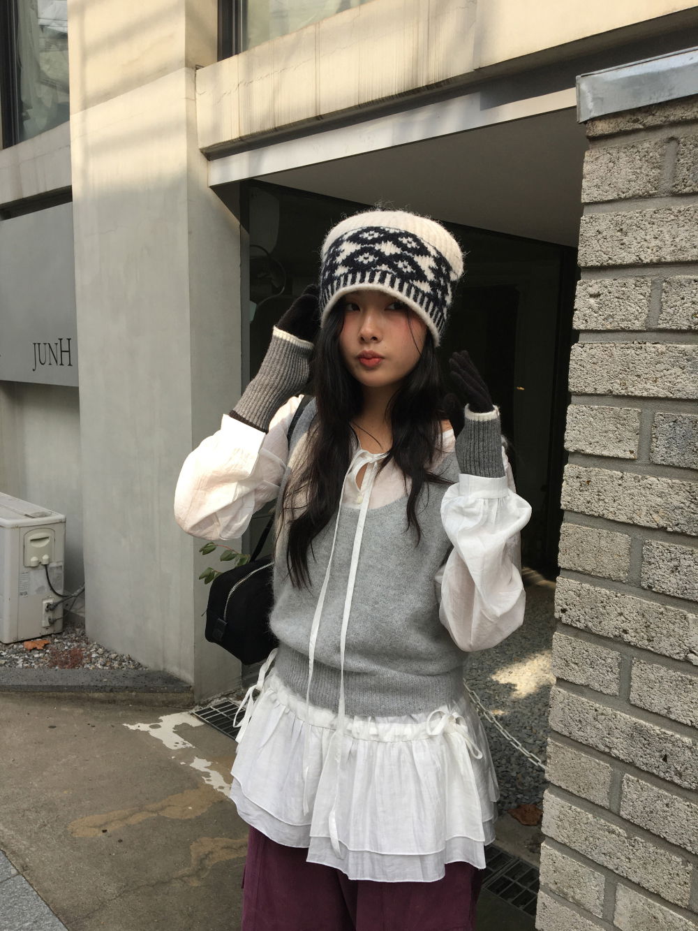 모자 모델 착용 이미지-S1L16