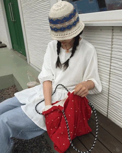 花朵造型尼龍肩背托特包