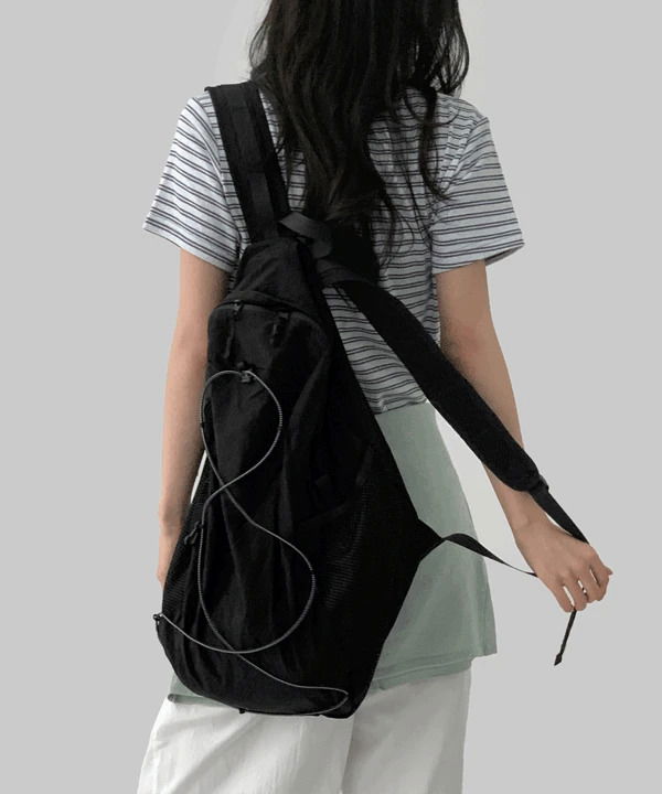 大容量抽繩後背包