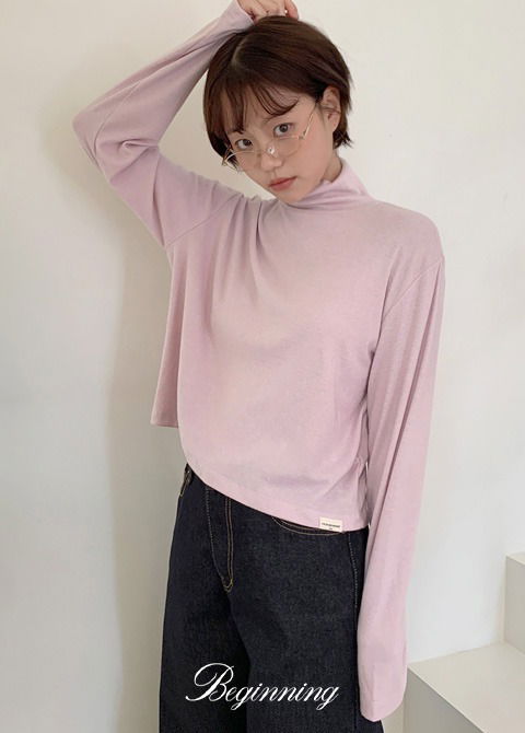 [MADE]base 하이텐션 터틀넥 티