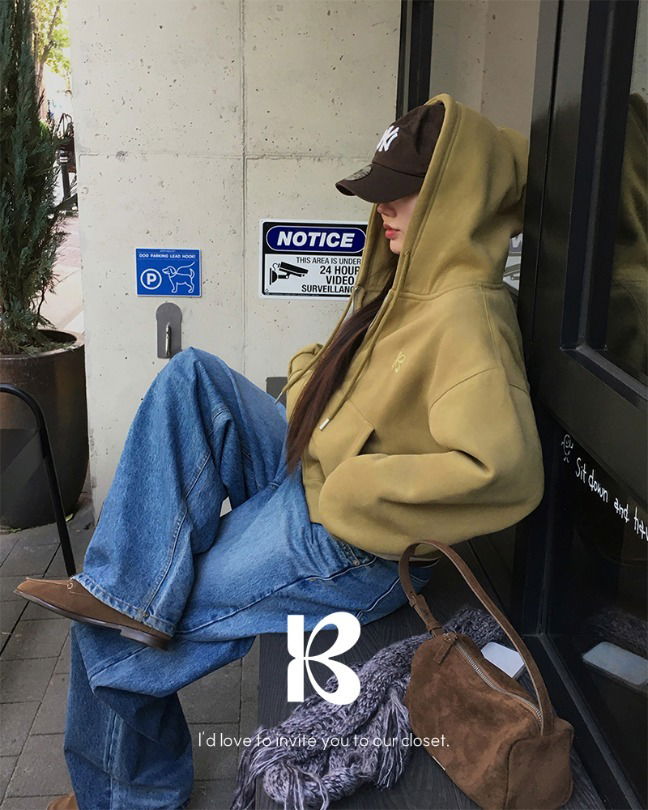 티벳 투웨이 크롭 후드집업