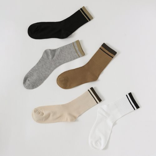 Striped Long Wood Socks ACSCM0e602