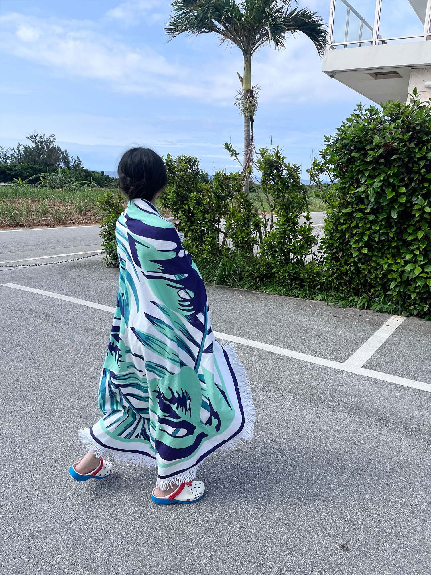 Fresh Leaf Beach Towel 配饰