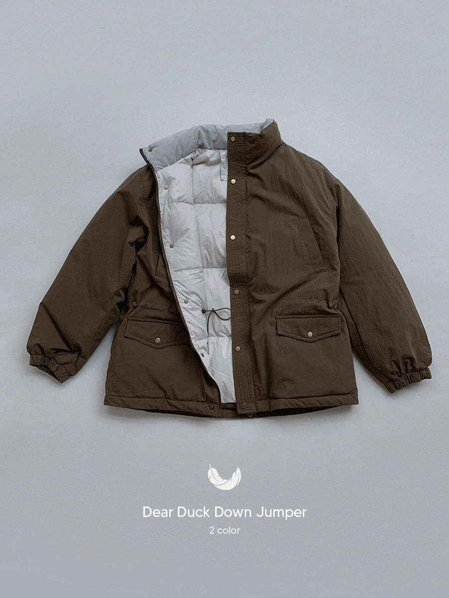 데얼 덕다운 점퍼