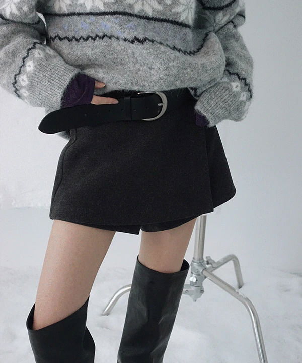 Berry's Wrap Skirt Shorts