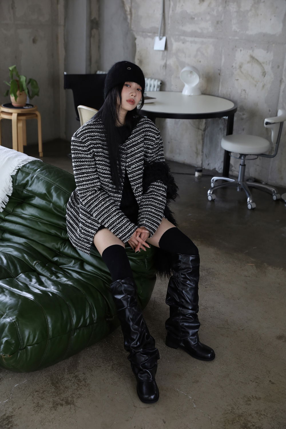 모자 모델 착용 이미지-S1L9