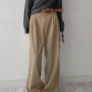 콘솔 투턱 와이드 슬랙스 (2C)