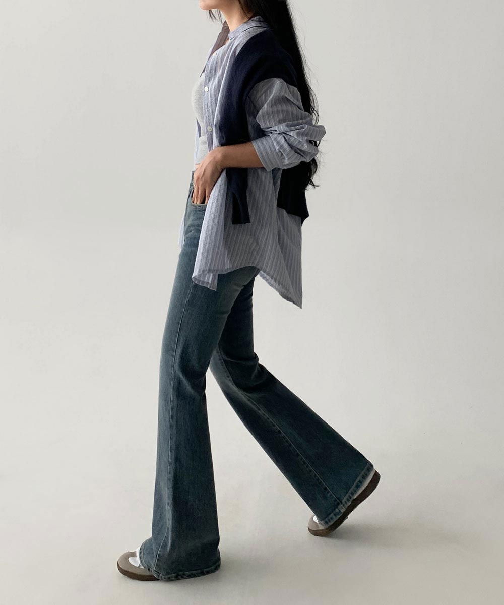 바지 모델 착용 이미지-S1L56