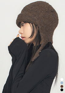Winter Check Mix Tropper Hat AC014