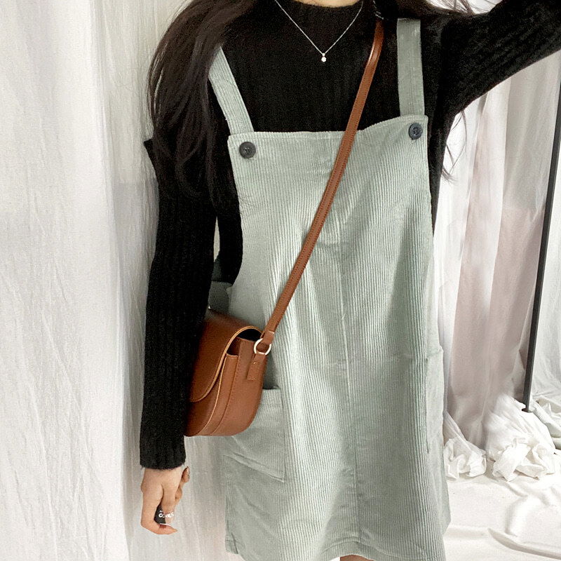 Winter Golden Melon Dress