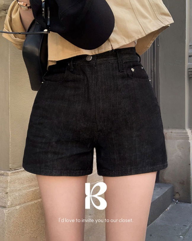 Raw non-fade denim shorts & pants