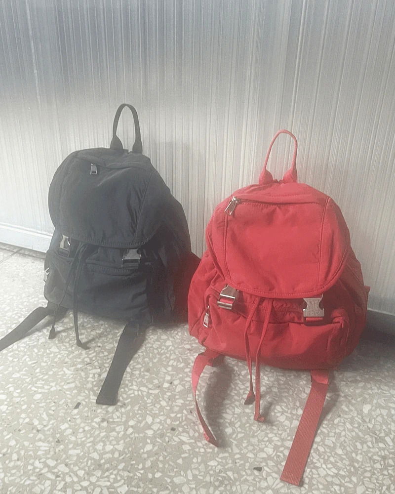 Ank Buckle Nylon Mini Backpack