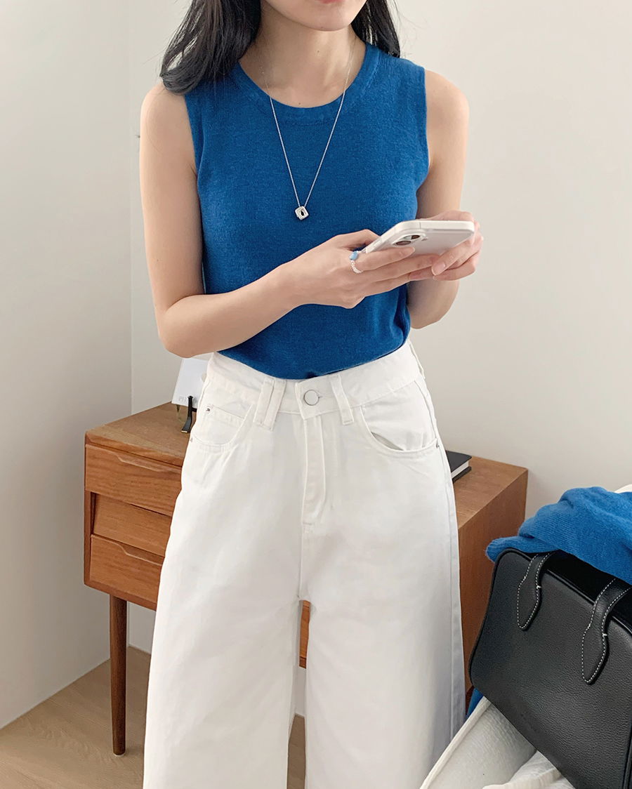 반팔 티셔츠 모델 착용 이미지-S1L26